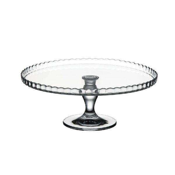 PATISSERIE FOOTED PLATE H: 12,8 D: 32,2CM P/42 GB1.OB2 1
