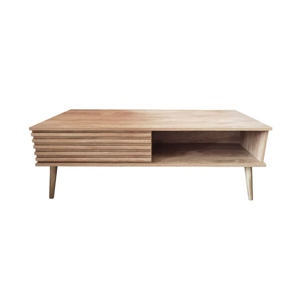 KIROS COFFEE TABLE ΦΥΣΙΚΟ 119x59xH41,5cm 2