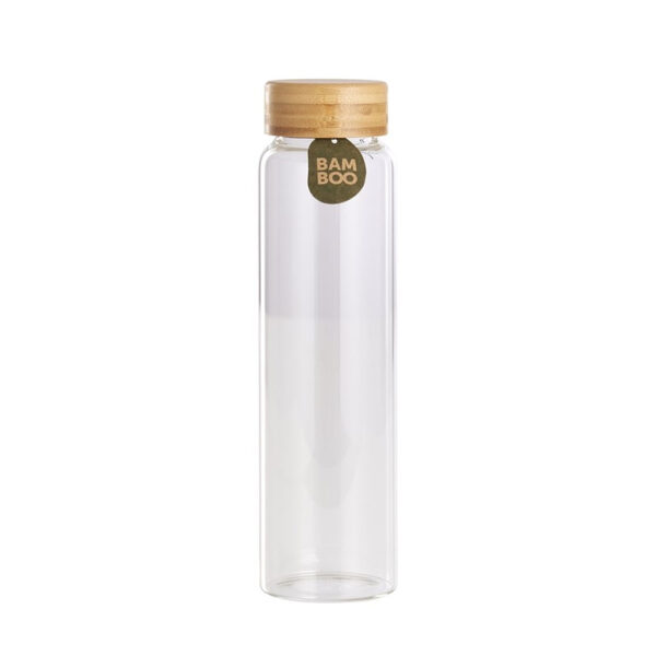 ΚΑΡΑΦΑ ΓΥΑΛΙΝΗ ME ΠΩΜΑ BAMBOO 1000ML 2