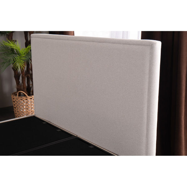 FRAME ΚΡΕΒΑΤΙ ΜΕ ΑΠΟΘΗΚ. ΧΩΡΟ (ΓΙΑ ΣΤΡΩΜΑ 160x200cm) BEIGE 16-854 208x167xH121cm 7