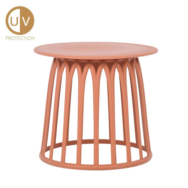 BASKET COFFEE TABLE TERRACOTTA 49,5x49,5xH44cm 1