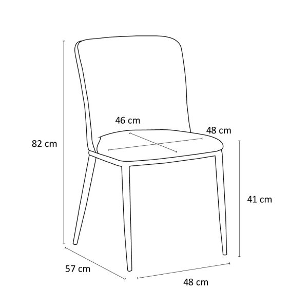 COUTURE ΚΑΡΕΚΛΑ ΛΑΔΙ 48x57xH82cm 5