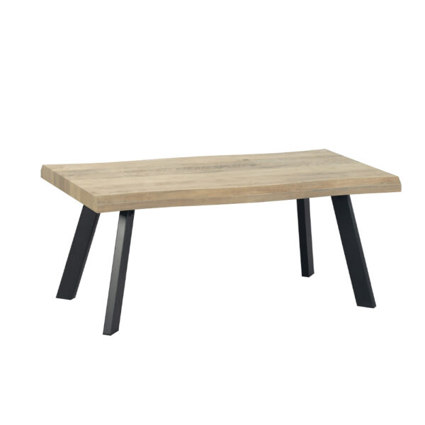 BRICK-URBAN COFFEE TABLE ΦΥΣΙΚΟ ΜΑΥΡΟ 110x60xH45cm 1