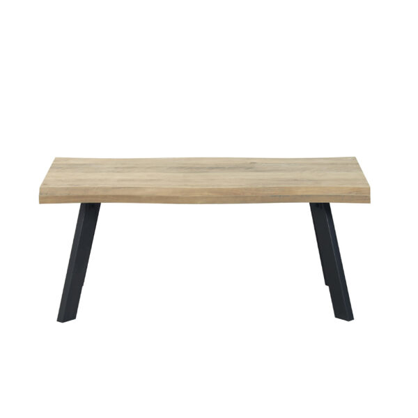 BRICK-URBAN COFFEE TABLE ΦΥΣΙΚΟ ΜΑΥΡΟ 110x60xH45cm 2