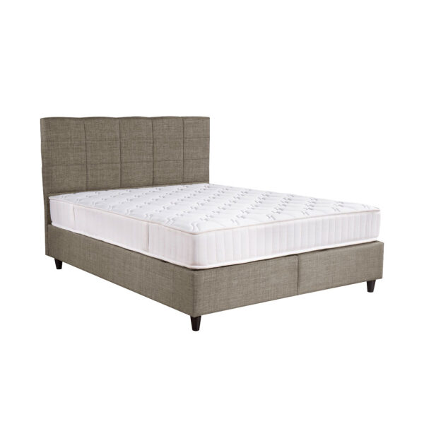 DEAL SET ΚΡΕΒΑΤΙ ΜΕ ΑΠΟΘΗΚ. ΧΩΡΟ ΚΑΙ ΣΤΡΩΜΑ BEIGE 14-753 210x162xH120cm 3