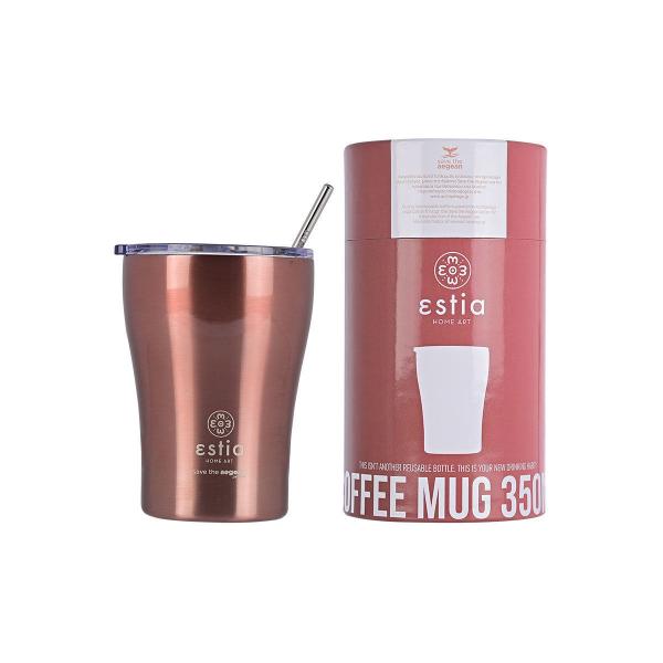 ΘΕΡΜΟΣ COFFEE MUG SAVE THE AEGEAN 350ml ROSE GOLD