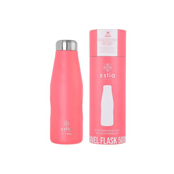 ΘΕΡΜΟΣ TRAVEL FLASK SAVE THE AEGEAN 500ml FUSION CORAL