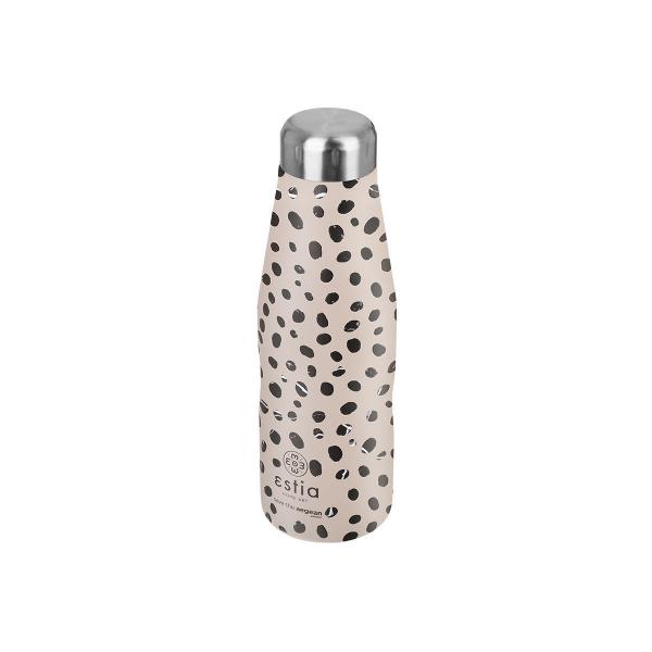 ΘΕΡΜΟΣ TRAVEL FLASK SAVE THE AEGEAN 500ml LEOPARD TAUPE