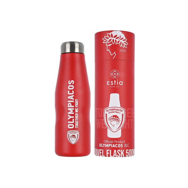 ΘΕΡΜΟΣ TRAVEL FLASK OLYMPIAKOS BC EDITION 500ml