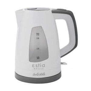 ESTIA ΒΡΑΣΤΗΡΑΣ GUSTO WHITE ΠΛΑΣΤΙΚΟΣ 2200w 1.7lt ΛΕΥΚΟΣ