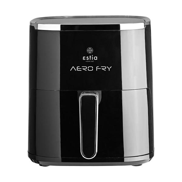 ESTIA ΦΡΙΤΕΖΑ ΑΕΡΟΣ AERO FRY 1450w 5lt ME ΨΗΦΙΑΚΗ ΟΘΟΝΗ & 12 ΠΡΟΓΡΑΜΜΑΤΑ ΜΑΓΕΙΡΕΜΑΤΟΣ