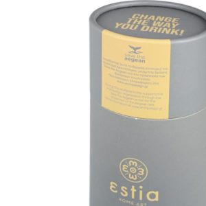 ΘΕΡΜΟΣ FLASK LITE SAVE THE AEGEAN 500ml FJORD GREY