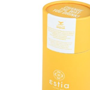 ΘΕΡΜΟΣ FLASK LITE SAVE THE AEGEAN 500ml PINEAPPLE YELLOW