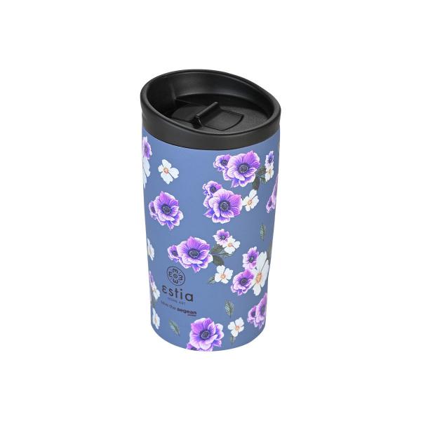 ΘΕΡΜΟΣ TRAVEL MUG SAVE THE AEGEAN 350ml GARDEN BLUE