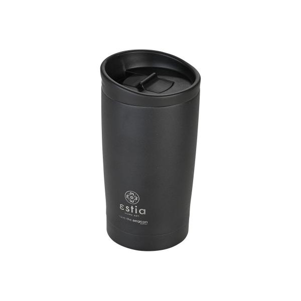 ΘΕΡΜΟΣ TRAVEL MUG SAVE THE AEGEAN 350ml MIDNIGHT BLACK