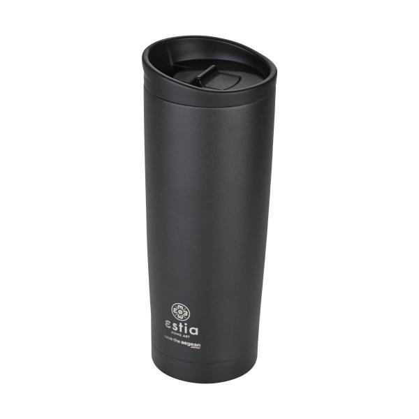 ΘΕΡΜΟΣ TRAVEL MUG SAVE THE AEGEAN 500ml MIDNIGHT BLACK