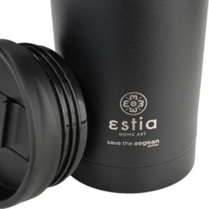 ΘΕΡΜΟΣ TRAVEL MUG SAVE THE AEGEAN 500ml MIDNIGHT BLACK