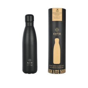 ΘΕΡΜΟΣ FLASK LITE SAVE THE AEGEAN 500ml MATTE BLACK