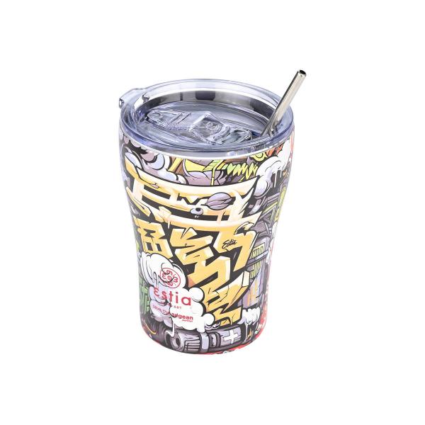 ΘΕΡΜΟΣ COFFEE MUG SAVE THE AEGEAN 350ml GRAFFITI RHYTHM