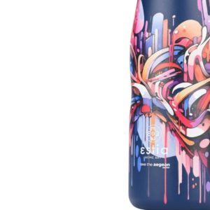 ΘΕΡΜΟΣ TRAVEL FLASK SAVE THE AEGEAN 500ml VIBRANT VORTEX