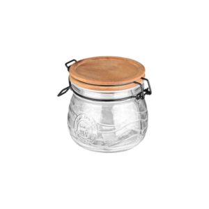 ΔΟΧΕΙΟ ΑΠΟΘΗΚΕΥΣΗΣ ALLURE ΓΥΑΛΙΝΟ 500ml ΜΕ ΚΛΙΠ ΚΑΠΑΚΙ