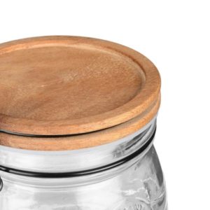 ΔΟΧΕΙΟ ΑΠΟΘΗΚΕΥΣΗΣ ALLURE ΓΥΑΛΙΝΟ 500ml ΜΕ ΚΛΙΠ ΚΑΠΑΚΙ