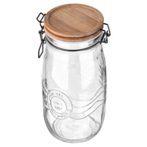 ΔΟΧΕΙΟ ΑΠΟΘΗΚΕΥΣΗΣ ALLURE ΓΥΑΛΙΝΟ 2000ml ΜΕ ΚΛΙΠ ΚΑΠΑΚΙ