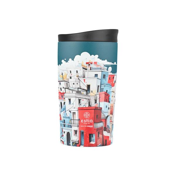 ΘΕΡΜΟΣ TRAVEL MUG SAVE THE AEGEAN 350ml URBAN MYTHOS