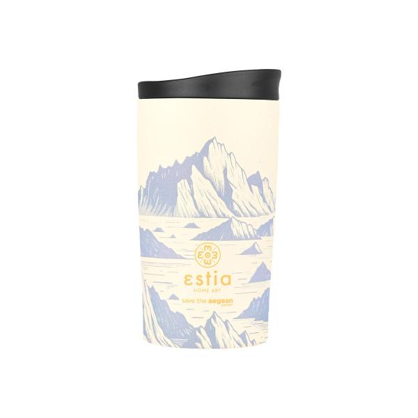 ΘΕΡΜΟΣ TRAVEL MUG SAVE THE AEGEAN 350ml ALPINE ESSENCE