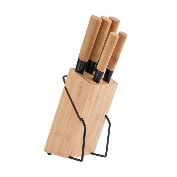 ΜΑΧΑΙΡΙΑ BAMBOO ESSENTIALS ΑΝΟΞΕΙΔΩΤΑ ΜΕ ΒΑΣΗ ΣΕΤ 5 ΤΕΜ.