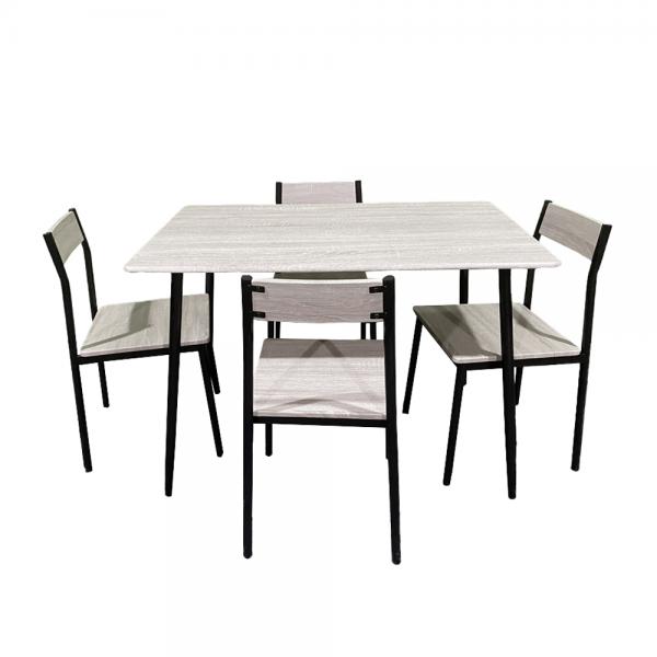 FAST ΤΡΑΠΕΖΑΡΙΑ SET 4+1 SONOMA 110x70xH75cm