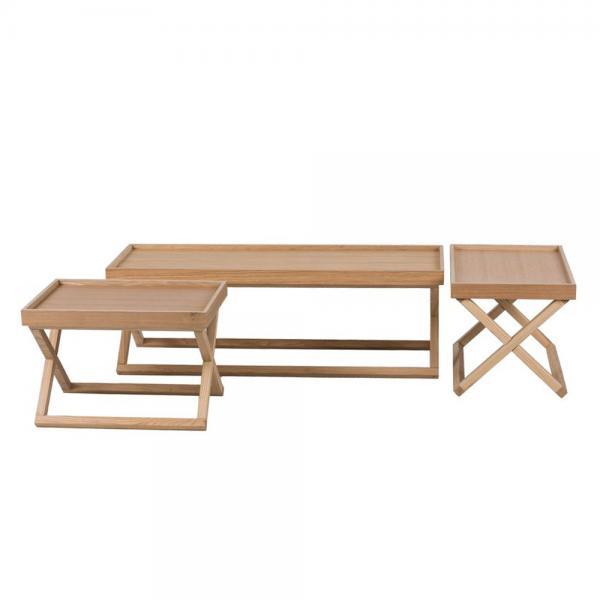 END COFFEE TABLE ΦΥΣΙΚΟ 58x40,5xH39cm