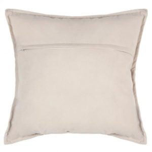 LILOU, ΜΑΞΙΛΑΡΙ ΔΙΑΚΟΣΜΗΤΙΚΟ ΒΕΛΟΥΤΕ ΑΝΑΓΛΥΦΟ POLYESTER ΙΒΟΥΑΡ 55Χ55cm