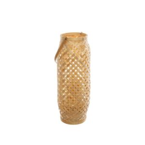 BAMBOO, ΦΑΝΑΡΙ ΑΠΟ ΜΠΑΜΠΟΥ ΜΠΕΖ D16xH43cm