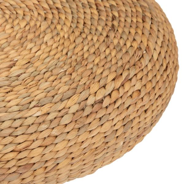 ΕMBRE, ΠΟΥΦ ΨΑΘΙΝΟ ΜΠΕΖ D55xH14cm