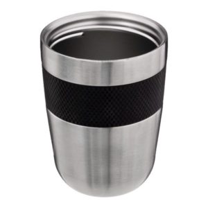 CALIE, ΘΕΡΜΟΣ 250ml INOX & POLYPROPYLENE ΜΑΥΡΟ 9x13cm