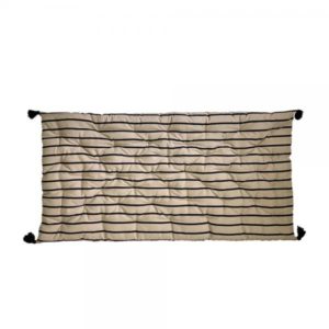 SOFT ΜΑΞΙΛΑΡΑ BEIGE ΓΚΡΙ ΣΚΟΥΡΟ 160x80xH10cm