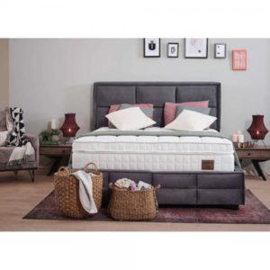 NUAGE ΣΤΡΩΜΑ 120x200cm ΛΕΥΚΟ 200x120xH34cm