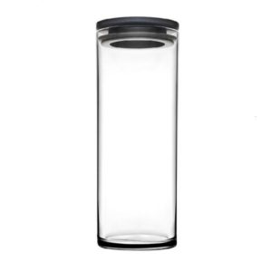 BREAKFAST CLUB JAR W/GREY LID 1230CC H: 23,4 P/384 GB2.OB8