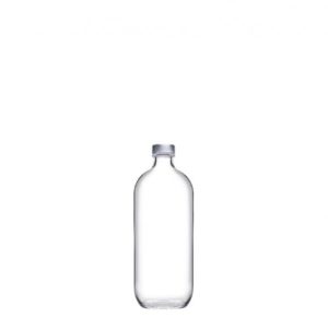 ICONIC BOTTLE W/ METAL LID 360CC H: 17,85 D: 6 P/1224 OB6/PR.BC.