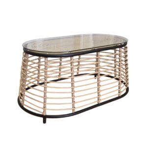 LOOM COFFEE TABLE ΦΥΣΙΚΟ 95x55xH45cm