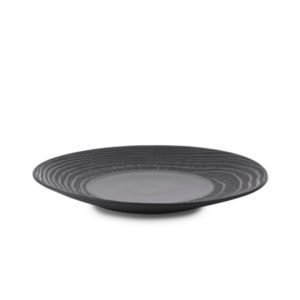 ARBORESCENCE LIQUORICE DINNER PLATE 28CM