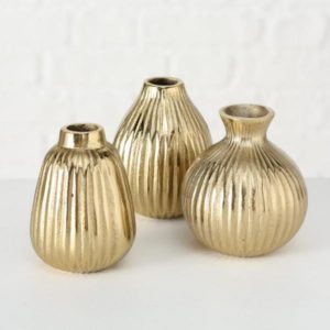 MOE B, ΒΑΖΟ ΑΛΟΥΜΙΝΙΟ ΧΡΥΣΟ H12cm