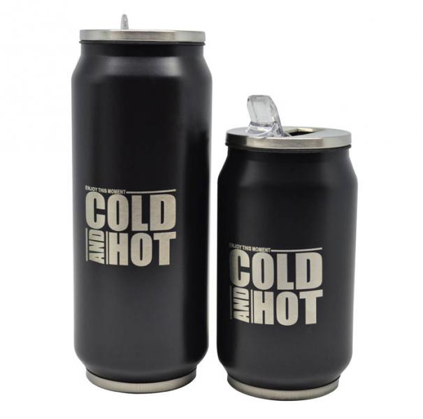 ΠΟΤΗΡΙ ΘΕΡΜΟΣ INOX ΜΑΥΡΟ COLD AND HOT 330ml