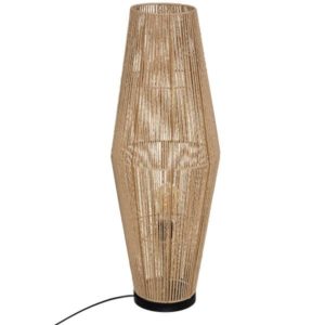 AIRIS, ΦΩΤΙΣΤΙΚΟ ΔΑΠΕΔΟΥ ΜΕΤΑΛΛΟ & ΝΗΜΑ ΜΠΕΖ D30xH83cm