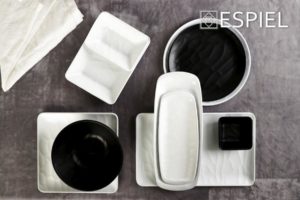 BLACK ΠΙΑΤΟ ΤΡΙΓ.24Χ26Χ2ΕΚ WAVY MATTE ΜΕΛΑΜΙΝΗΣ