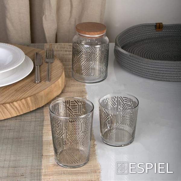 LABYRINTH SILVER ΔΟΧΕΙΟ ΜΕ ΚΑΠΑΚΙ 890ML 10X14,5EK...