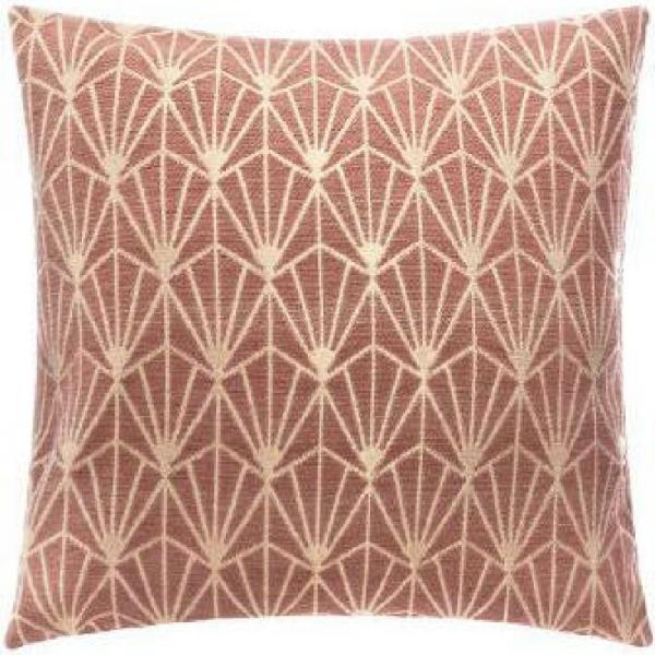 ΜΑΞΙΛΑΡΟΘΗΚΗ ΥΦΑΝΤΗPOLYESTER/COTTON/VISCOSE. TREASURE, DUSTY PINK & GOLD 40Χ40cm