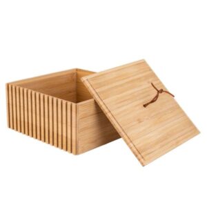 ΚΟΥΤΙ ΑΠΟΘΗΚΕΥΣΗΣ ΚΑΙ ΟΡΓΑΝΩΣΗΣ BAMBOO ESSENTIALS 15x15x7cm