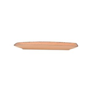 ΠΙΑΤΕΛΑ ΟΡΘΟΓΩΝΙΑ TERRA ΠΟΡΣΕΛΑΝΙΝΗ 21x10.5cm SALMON